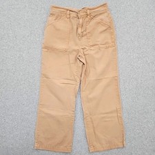 BDG Urban Outfitters Pants Wide Leg Chino Crop Size Women's 4 Cotton Beige...