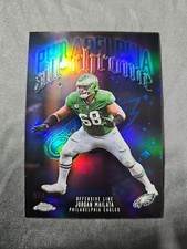 2025 Topps Chrome Football Jordan Mailata All-Chrome Blue Refractor /150 Eagles