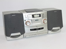 Sony CFD-ZW755 CD AM/FM Boombox Radio Stereo  CD Player/ Tape Player