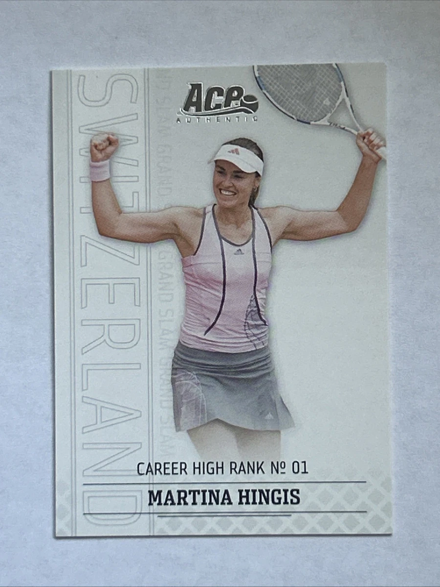 Tennis Ace Authentic Serial Numbered Sports Trading Cards