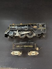 American Flyer 3315 ? Tinplate O Gauge 2-4-2 Steam Locomotive & Tender Prewar