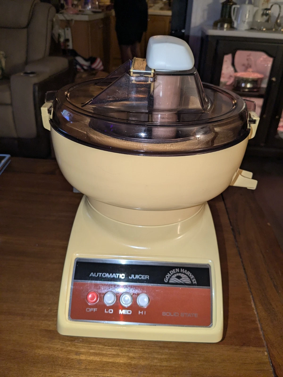 Golden Harvest Solid State Automatic Juicer 119415 Tested Works Very Rare Model