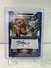 2023 Panini Canton Certified Signatures Steve Young Mirror Blue /20 (AU) 49ers