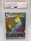 Pokémon Umbreon VMAX 214/203 Rainbow Secret Rare Evolving Skies 2021 PSA 10