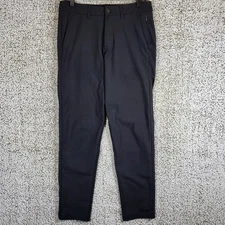 Lululemon Commission Slim Fit Pant Men's Size 30 Black Casual Commute Office