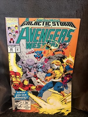 Avengers West Coast #80 (Marvel Comics March 1992)