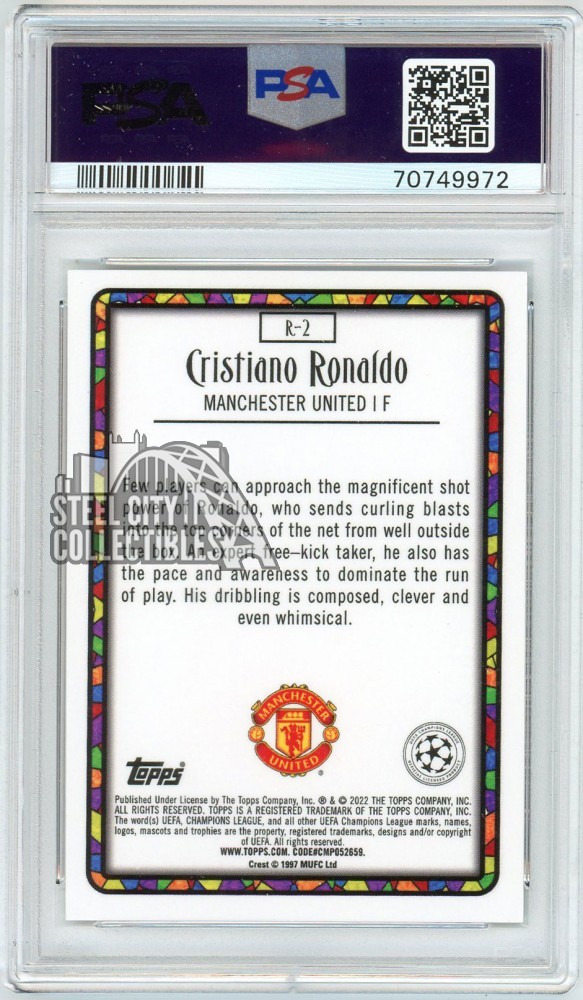 2021-22 Topps Merlin Collection Chrome Uefa Club Competitions