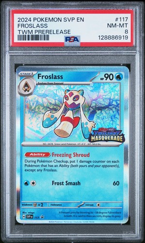 Froslass graded PSA 8 for sale on eBay