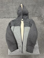 Gray Old Navy Zip Up Hoodie/Jacket Size L(10-...