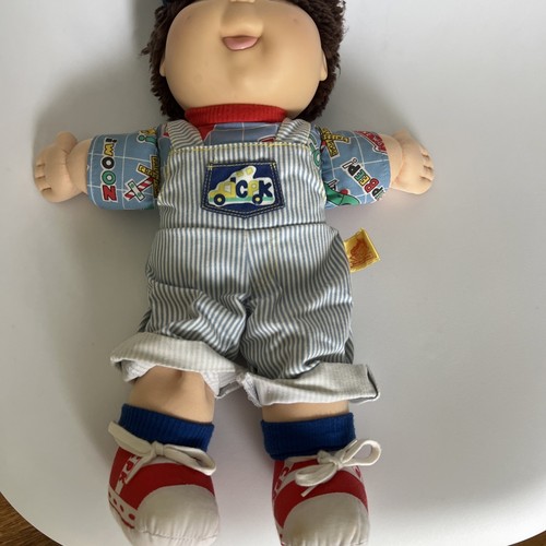 Vintage Cabbage Patch Kids Boy Brown Hair And Eyes 1990's Read Description - Picture 7 of 8