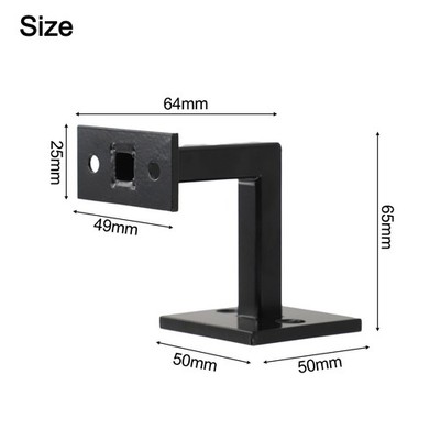Strong Handrail Bracket for Enhanced Stability on Indoor and Outdoor Staircases
