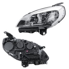 Scheinwerfer Links Fahrerseite Chrom mit Motor Für Fiat Doblo 2014-2022