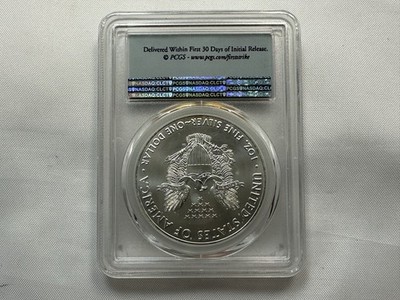 2016 American Silver Eagle 30th Anniversary PCGS First