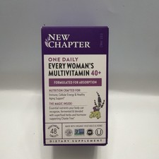 New Chapter One Daily Every Woman's Multivitamin 40 48 Tablets 08/27
