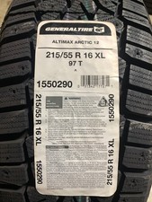 4 Take Off 215 55 16 General Altimax Arctic-12 Winter Snow Tires