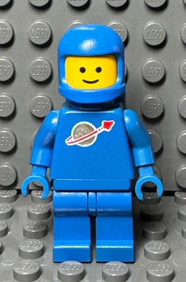 Lego Classic Space Blue With Air Tanks Minifigure sp004 From Sets 1580, 6971 - Image 1 of 4