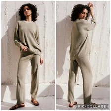 Free People Beach Malibu Sweater Set Size Large