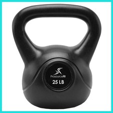 Fit Vinyl Plastic Kettlebell from 10, 15, 20, 25, 30 and 35 lbs