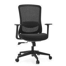 Bürostuhl Schreibtischstuhl Home-Office Drehstuhl Mesh Rücken schwarz hjh OFFICE