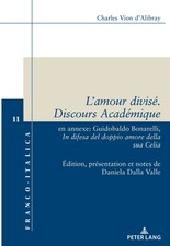 Lamour divisé. Discours Académique. Daniela...