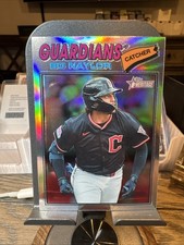 SP 2026 Topps Heritage -  Bo Naylor - Chrome Refractor SP #256 - Guardians