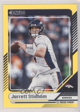 2024 Panini Donruss Yellow Press Proof Jarrett Stidham #260 5cb