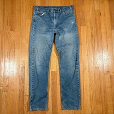 Vintage 90s Levi's Orange tab 505s 35x33
