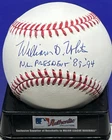 BILL WHITE ST. LOUIS CARDINALS  NL PRESIDENT 89-94 JSA SIGNED OML BASEBALL