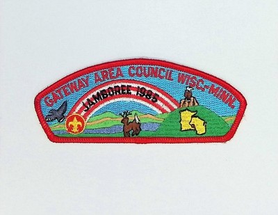 Gateway Area Council National Jamboree Contingent Patch 1985 BSA JSP