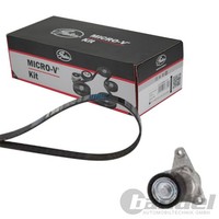 Gates Micro-V Kit KEILRIPPENRIEMEN-SATZ Passend FüR CitroËN C-ELYSEE C3 Peugeot