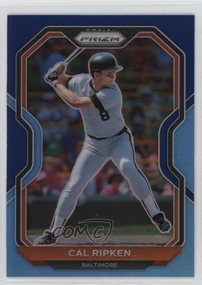2021 Panini Prizm Tier II Blue & Carolina Cal Ripken Jr #149 HOF 1g4r