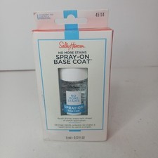 Sally Hansen No More Stains Spray On Base Coat, 0.37 oz 45114