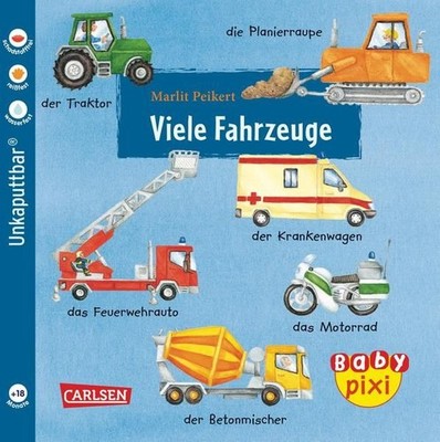 Baby Pixi (unkaputtbar) 10: VE 5 Viele Fahrzeuge (10)