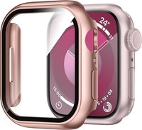 Wasserdichte HüLle Mit Schutzfolie FüR Apple Watch Series 7-9 41Mm SchutzhüLle