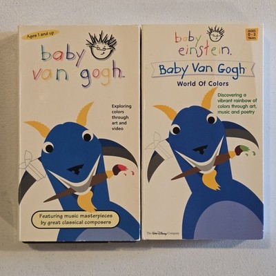 Baby Van Gogh + Baby Van Gogh - World Of Colors VHS - SERIES RARE OOP - LOT OF 2