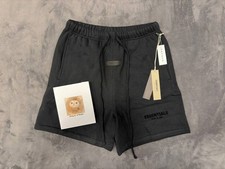 Fear of God Essentials Shorts SS22 Stretch Limo Black - NEW WITH TAGS XS-XL 