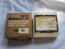 Original Nikon F3hp F3 Focusing Screen Type G-1 G1 in Excellent Condition