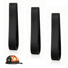 Firefighter Helmet Bands, Heavy Duty Rubber Helmet Strap Band Fits for Modern...