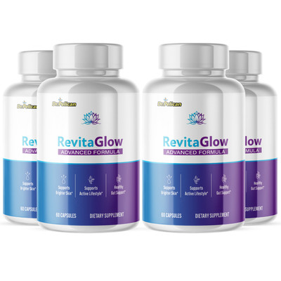 Revita Glow-  Keto & Weight Support- 4 Bottles- 240 Capsules