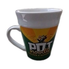 Ceramic Mug Chicken and Mushroom Pot Noodle Design Large Mug Novelty Gift