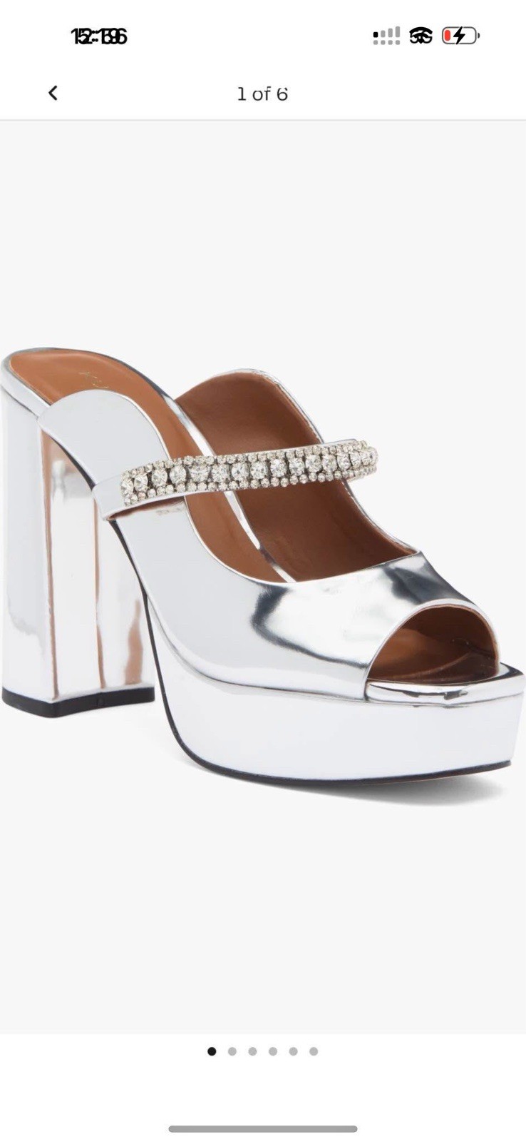 Kurt geiger silver block heel