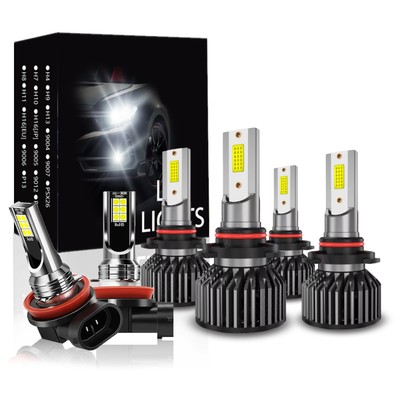 For Toyota Corolla CE LE C S Sedan 4-Door 2009-2015 faro LED + luces antiniebla