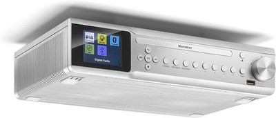 Karcher Keukenradio RA 2050 CD/MP3-speler, USB, oplaadfunctie Karcher Keukenradio RA 2050 CD/MP3-speler, USB, oplaadfunctie