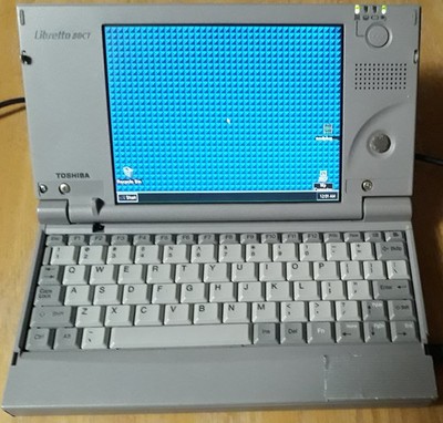 TOSHIBA r/retrobattlestations : 50ct Libretto Toshiba Week: Portable 50ノートPC Libretto Windowsノート本体