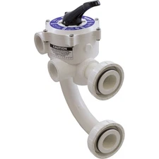 Multiport Valve, Praher SM1-PP2, 1-1/2", w/PacFab Plumbing : SM1-PP2