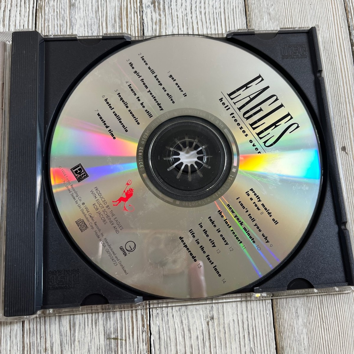 Eagles – Hell Freezes Over CD 1994 Live Acoustic Rock Geffen | eBay