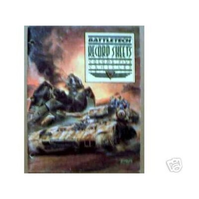 Battletech Record Sheets Volume Five Vehicles 1667