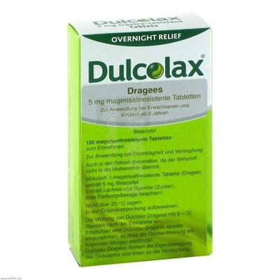 3x DULCOLAX Dragees magensaftresistente Tabletten 100 St PZN: 5547677