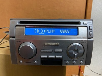 ダイハツ純正OP carrozzeria FH-P9900MDzz 未使用品 Pioneer Carrozzeria FH-P9900MD Double DIN CD/MD Player Vintage
