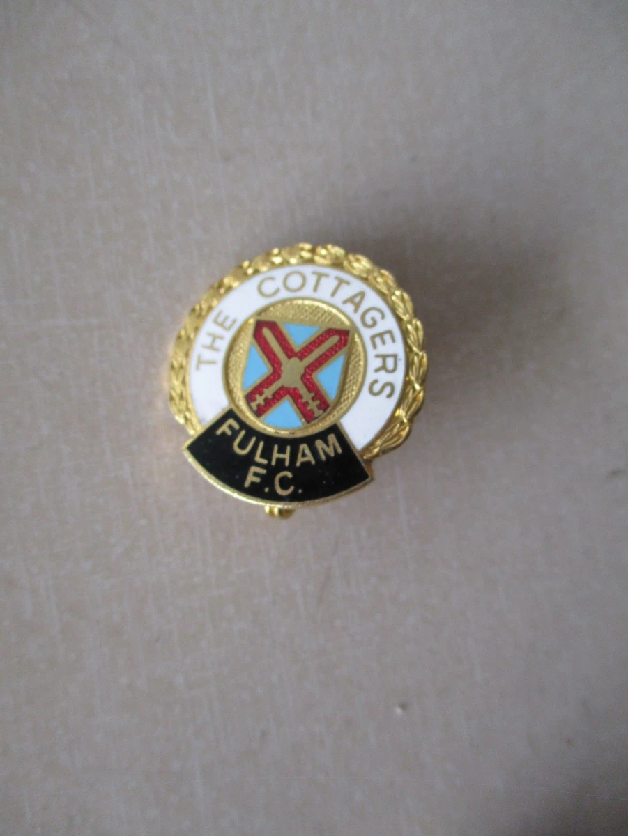 Pin's Fulham FC – Style Vintage – Fabrication UK – Retro Pins (Neuf)